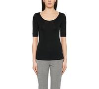 Marc Cain Essentials Damen T-Shirt +E4869J14, Schwarz (Black 900), 44 (6)