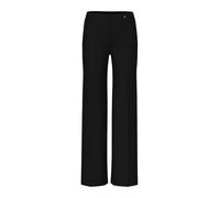 Marc Cain Damen Hose mit innenliegendem Bund WINDER, schwarz, Gr. 46