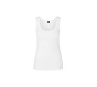 Marc Cain – Damen Tanktop – Collection Essential – Feinripp, Rundhalsausschnitt – Weiß Gr. 40