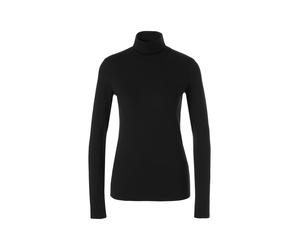 Marc Cain Essentials - Zarter Rollkragenpullover black - Gr. - 36