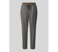 Marc Cain Gerade Hose mit Viskose-Anteil Modell 'RHODOS' in Taupe, Größe 40