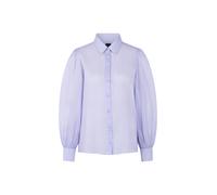 Marc Cain Glam - Bluse mit Puffärmeln und Stoffknöpfen purple heather - Gr. - 40