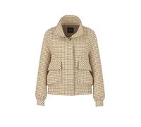 Marc Cain Collections - Blousonjacke mit Hahnentritt tannin - Gr. - 40