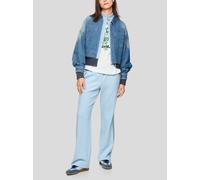 Marc Cain Jacke Damen Baumwolle blau, 46