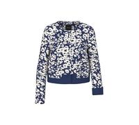 Marc Cain Collections - Kurze Jacke mit all-over Print midnight sail - Gr. - 36