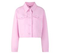 Marc Cain - Kurze Jeansjacke aus Baumwollstretch - - Jackets - Damen - Rosa - S