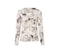 Marc Cain Damen Langarmshirt, sand, Gr. 40
