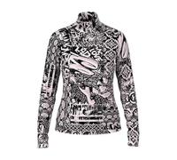 Marc Cain - Langarmshirt mit Print - Größe 34 - rosa