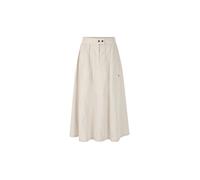 Marc Cain Sports - Wadenlanger Rock mit Schimmereffekt smoke - Gr. - 42