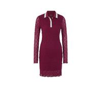 Marc Cain Slim Fit Kleid mit Polokragen in Kirsche, Größe 36