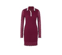 Marc Cain Slim Fit Kleid mit Polokragen in Kirsche, Größe 40