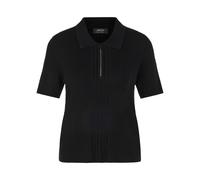 Marc Cain - Poloshirt aus Woll-Mix - Größe 42 - black