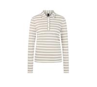 Marc Cain Sports - Poloshirt mit Lurex-Glow champagne gold - Gr. - 38