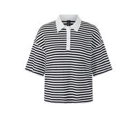 Marc Cain Sports - Gestreiftes Poloshirt navy - Gr. - 44