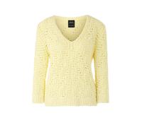 Marc Cain Collections - Chunky Knit Pullover Knitted in Germany deep limonella - Gr. - 40