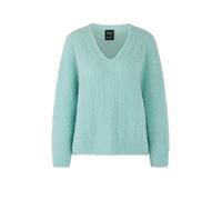 Marc Cain Strickpullover mit V-Ausschnitt in Mint, Größe 42