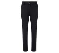 Marc Cain Slim Fit Hose aus Bio-Baumwoll-Mix in Marine, Größe 40