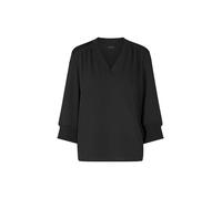 Marc Cain Sports - Blusenshirt aus Materialmix black - Gr. - 38