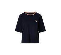 Marc Cain Sports - Cropped T-Shirt mit Kurzarm navy - Gr. - 36