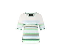 Marc Cain Sports - Feinstrick-Pullover mit Jacquardmuster skyway new - Gr. - 40