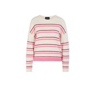 Marc Cain Sports - Gestreifter Pullover Knitted in Germany rhododendron - Gr. - 36