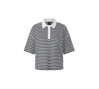 Marc Cain Sports - Gestreiftes Poloshirt navy - Gr. - 46