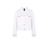 Marc Cain Sports - Jeansjacke mit bunten Stickereien white - Gr. - 36