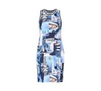 Marc Cain Sports - Kleid mit maritimem Print little boy blue - Gr. - 36
