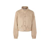 Marc Cain Sports - Kurze Baumwolljacke mit Netzfutter light stone - Gr. - 36