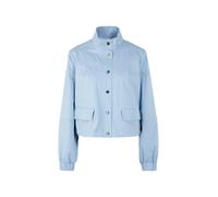 Marc Cain Damen Übergangsjacke aus Baumwollmix, bleu, Gr. 38