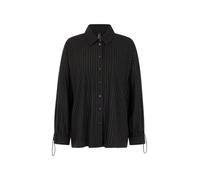 Marc Cain Sports - Nadelstreifen-Bluse mit Fledermausärmel black and smoke - Gr. - 38
