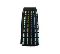 Marc Cain Sports - Plissee-Rock mit Print grisaille - Gr. - 36