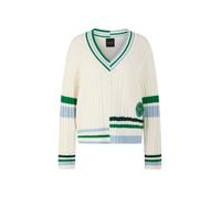 Marc Cain Sports - Ringel-Zopfpullover Rethink Together off-white - Gr. - 38
