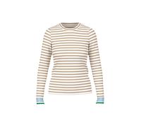 Marc Cain Sports - Schmales Ringelshirt light stone - Gr. - 40