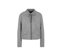 Marc Cain Sports - Schurwolljacke Knitted in Germany grey - Gr. - 34