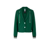 Marc Cain Damen Blazer aus Baumwoll-Mix, grün, Gr. 42