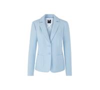 Marc Cain Slim Fit Blazer mit Reverskragen in Hellblau, Größe 38