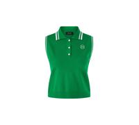 Marc Cain Sports - Stricktop mit Ajourmuster bright emerald new - Gr. - 36
