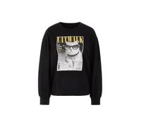Marc Cain Sports - Sweatshirt mit ikonischem Print black new - Gr. - 38