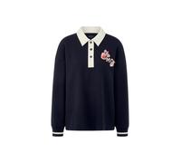 Marc Cain Sports - Sweatshirt mit Polokragen navy - Gr. - 38
