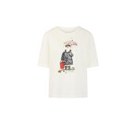 Marc Cain Sports - T-Shirt mit Artwork-Print off-white - Gr. - 46