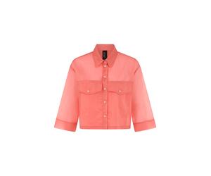 Marc Cain Sports - Transparente Hemdbluse candlelight peach - Gr. - 42