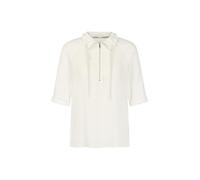 Marc Cain Sports - Troyer-Blusenshirt mit Feinripp off-white - Gr. - 44