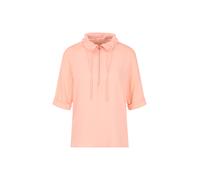 Marc Cain Sports - Troyer-Blusenshirt mit Feinripp tropical peach - Gr. - 40