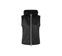 Marc Cain Sports - Weste mit Lackoptik und Kapuze black - Gr. - 34