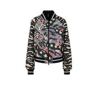 Marc Cain Bomberjacke mit Reißverschluss in BLACK, Größe 42