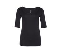 Marc Cain T-Shirt Essentials Regular Fit Damen Einfarbig Blau Größe 46