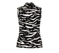 Marc Cain Sports - Top mit Animal Print black - Gr. - 42
