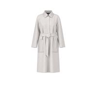 Marc Cain Collections - Kurzmantel mit Lederdetails vapor blue - Gr. - 36