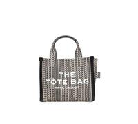Marc Jacobs Damen The Monogram Small Tote, Beige/mehrfarbig, Einheitsgröße